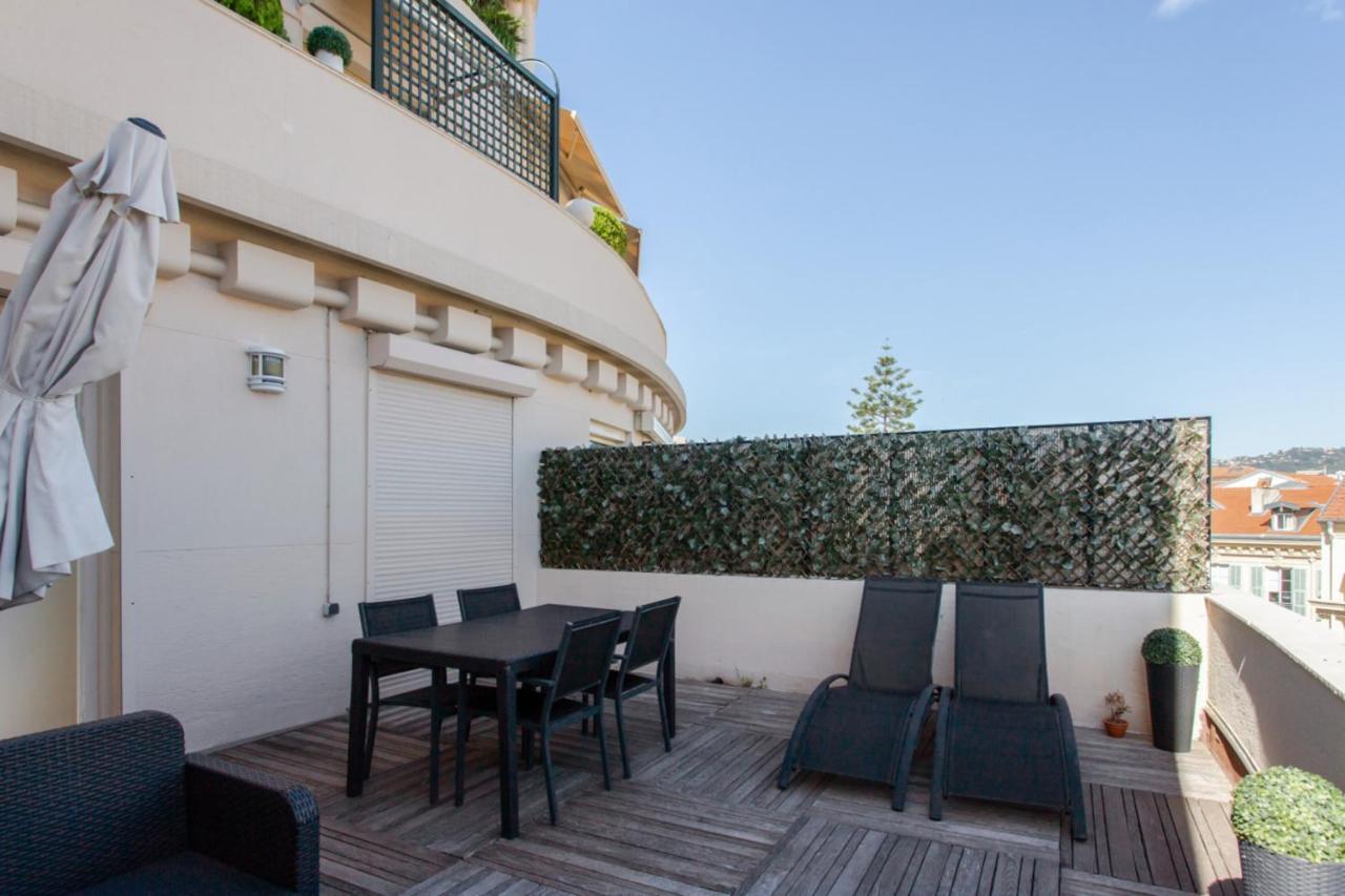 Bright Flat With An Exceptional Terrace At The Heart Of Nice - Welkeys Exteriör bild